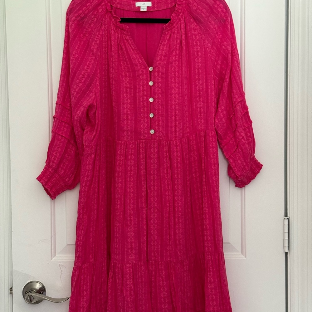 J. Jill Bright Pink dress